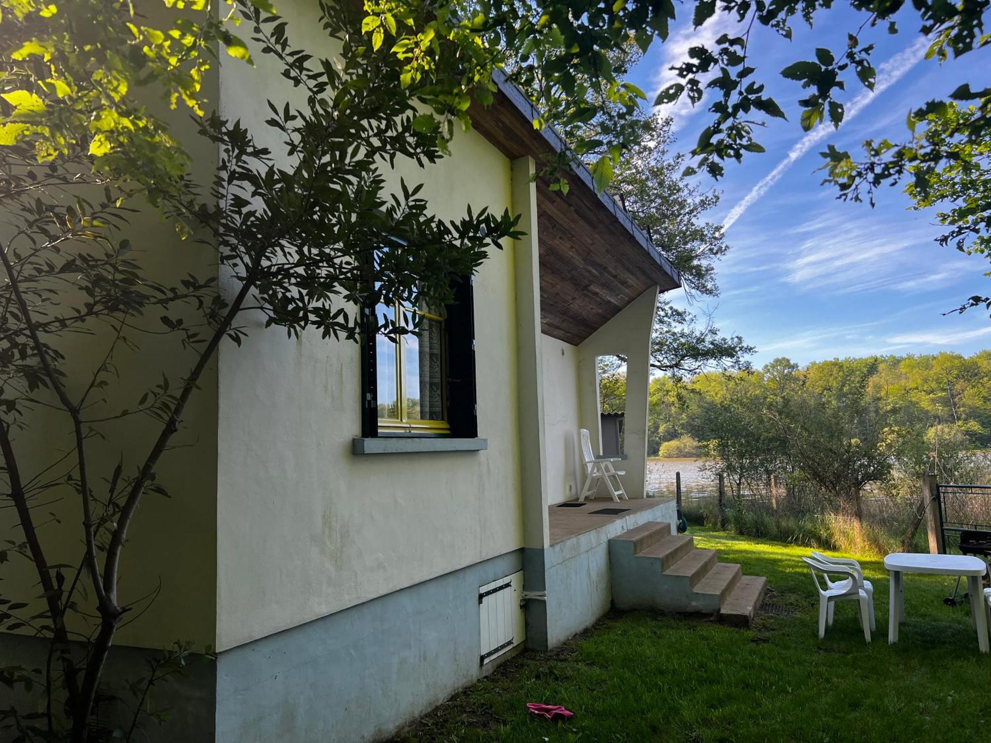 Chalet Au Bord De L'Etang 4 Pers Les Boulmiers Εξωτερικό φωτογραφία